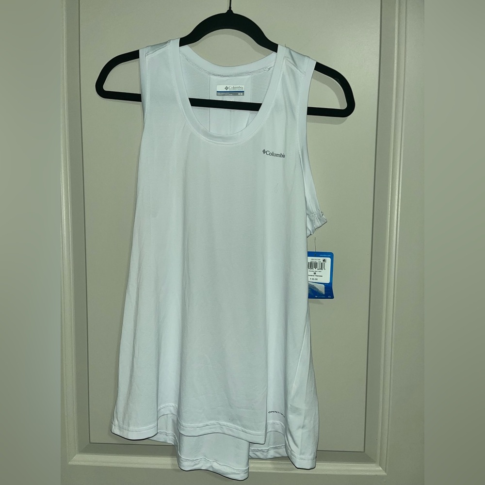 🔴Columbia White Sleeveless Top